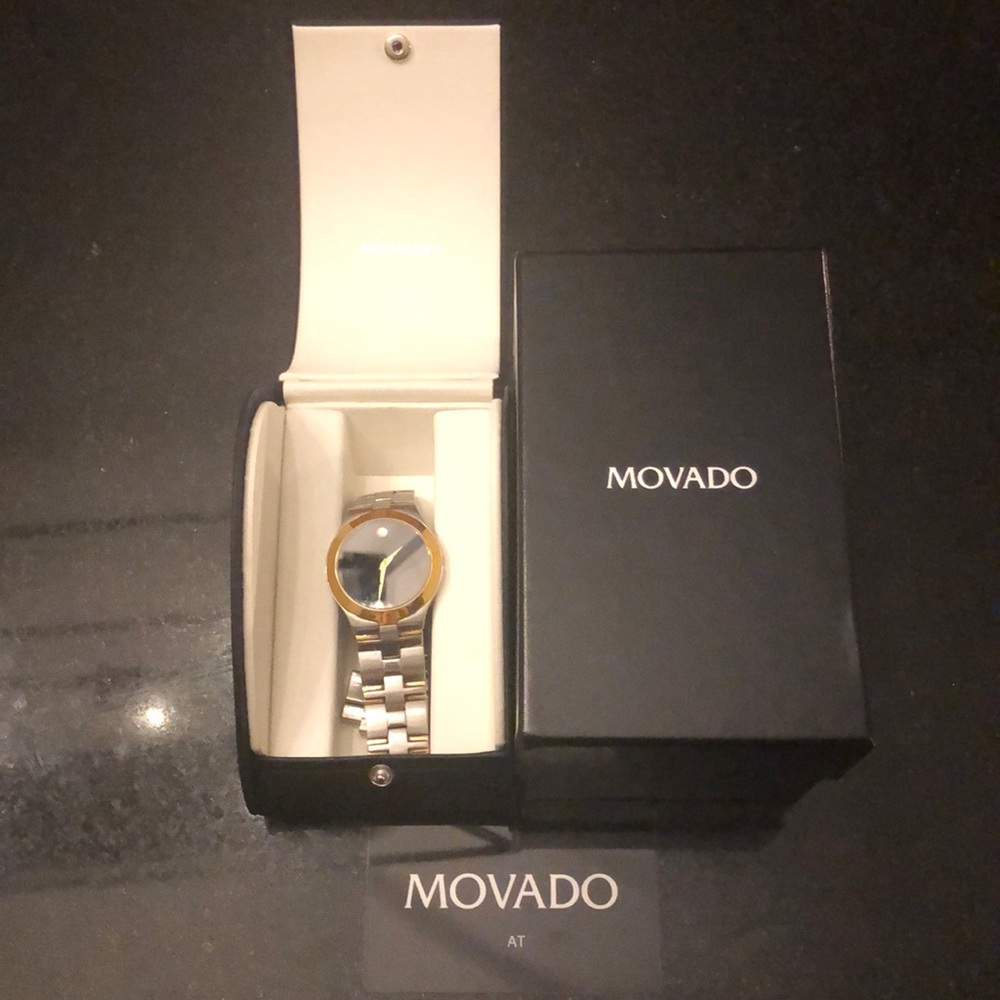 Movado | Men’s Watch | Black Two-Toned